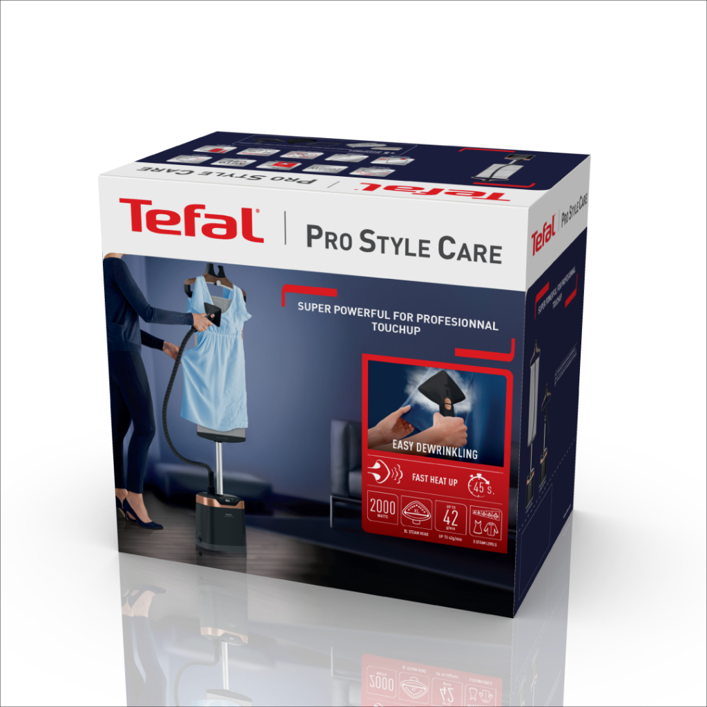 [ผ่อน0%]Tefal เครื่องรีดถนอมผ้าไอน้ำ Pro Style Care รุ่น IT8480E1 กำลังไฟ 2000W รับประกัน 2 ปี