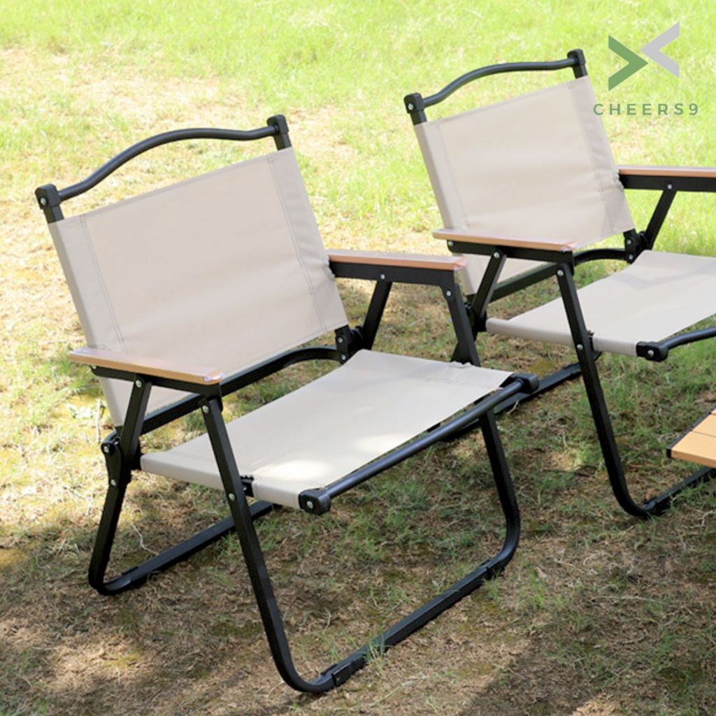 เก้าอี้แคมป์ปิ้ง เก้าอี้ปิคนิค รับน้ำหนัก 120kg Camping Chair พับเก็บได้ พกพาสะดวก Cheers9