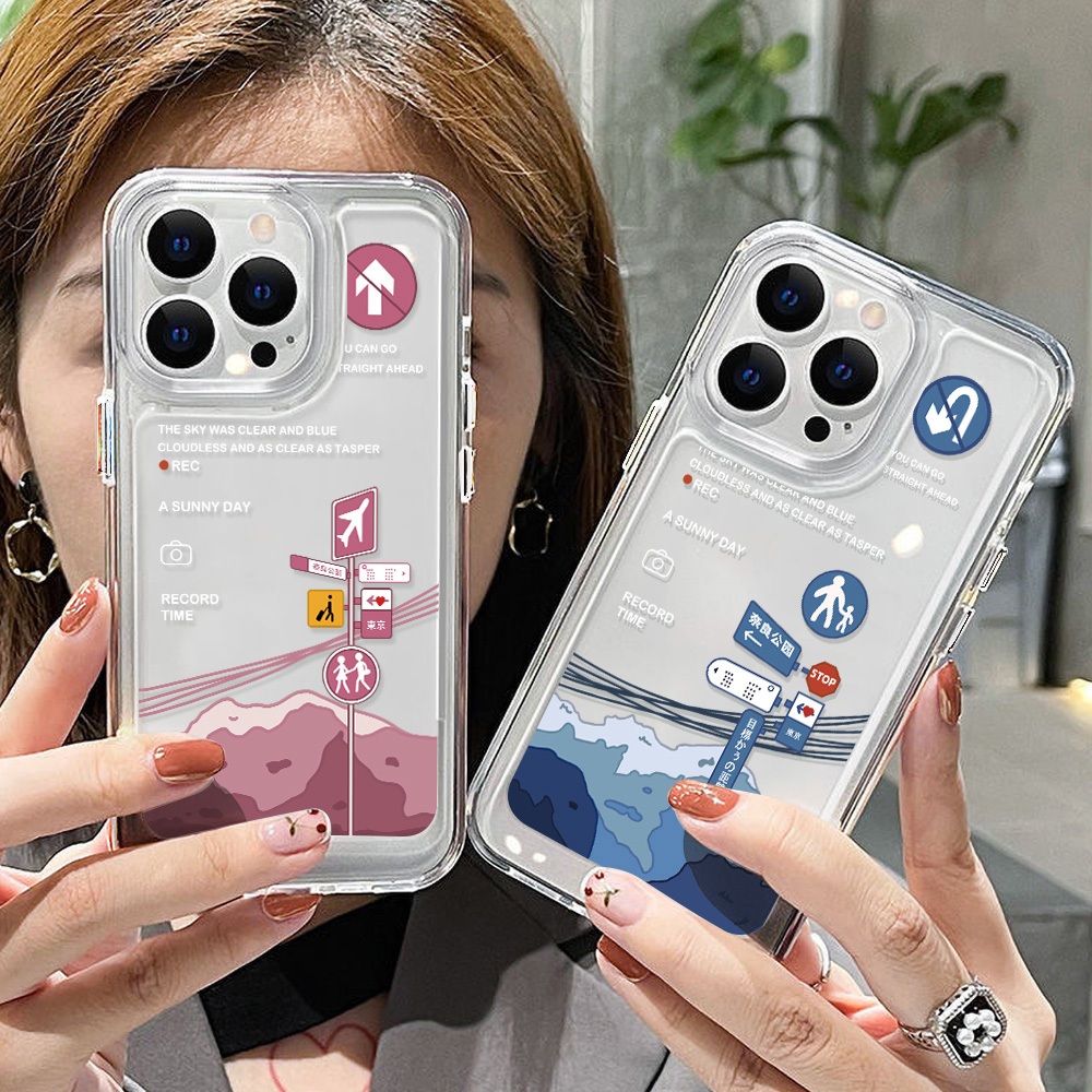TPU เคสกันกระแทก iPhone 13 Pro Max 15Pro 11 12 13Pro 15 ProMax 11 XS Max XR X 8 7 Plus