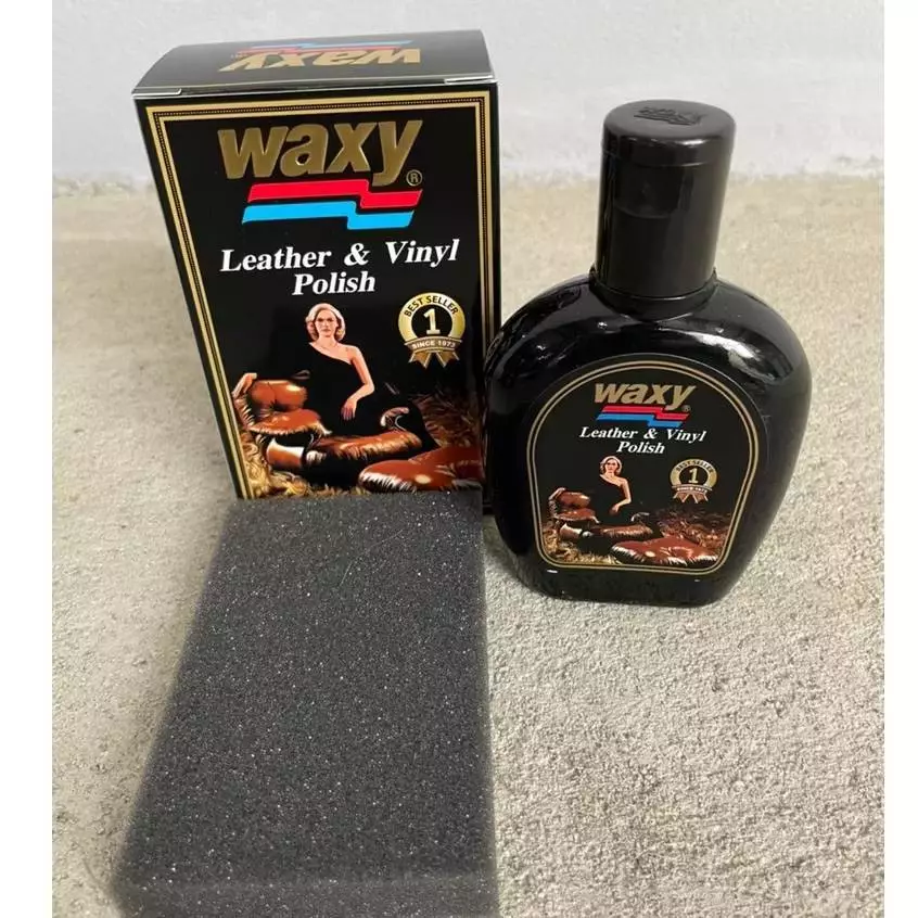 [🔥ของแท้] Waxy แว๊กซี่​ แว็กเคลือบเบาะหนัง เคลือบเงาเบาะ ป้องกันการแตกร้าว แห้งกรอบ และสีซีดจาง น้ำยารักษาเครื่องหนัง thumbnail 7