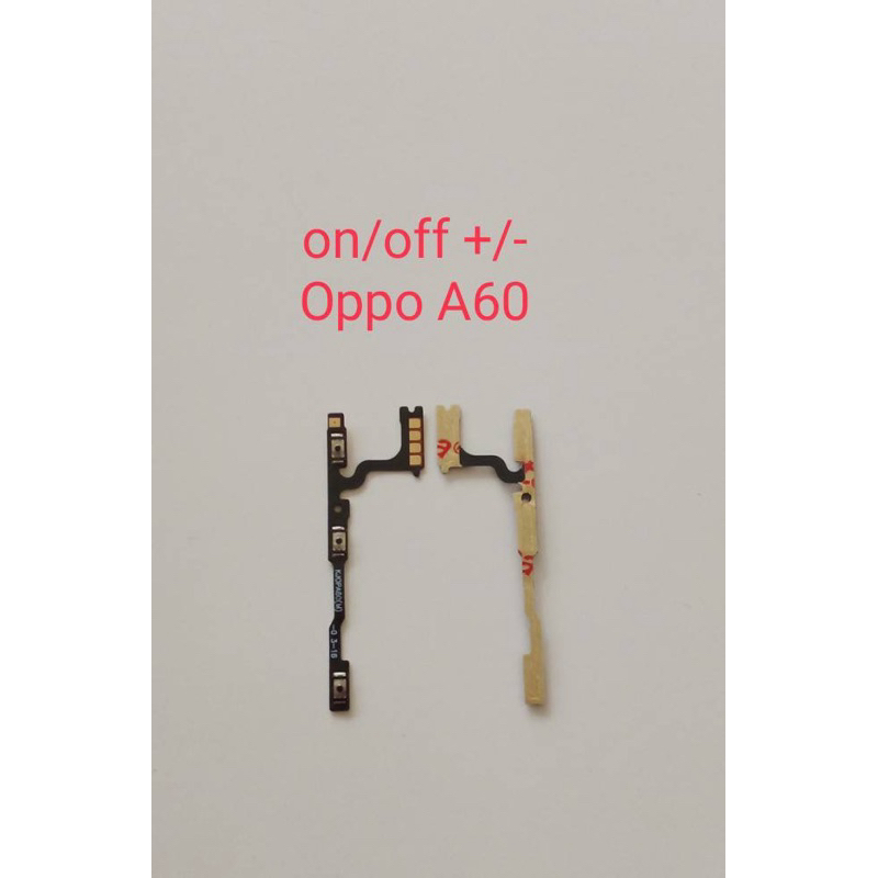 แพรสวิตช์ เปิด ปิด เพิ่ม ลดเสียง Oppo a60 ราคาถูก Shopee Lazada