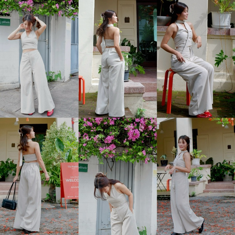 Sale 💯 Mali sets (สีเบจ)-classic1🧺✨