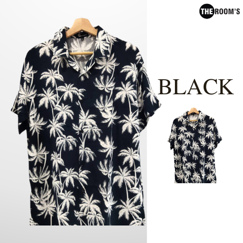 THE ROOM’S – เดอะรูม เสื้อฮาวาย โคตรนุ่ม แขนสั้น ผ้าไหมญี่ปุ่น ผ้าดีมาก ลาย Coconut Tree ราคา ถูกที่สุด ดีลบีเคเค แกลเลอรีภาพที่ 4
