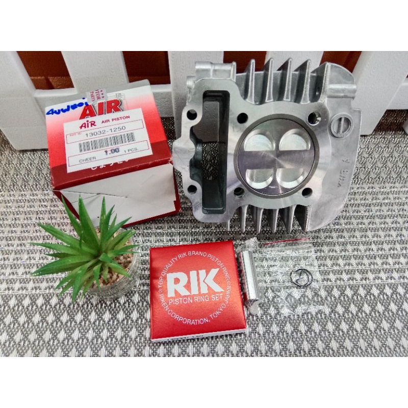 ชุดเสื้อพร้อมลูก w110i ลูก 53-54 พร้อมหลบวาล์ว 4วาล์ว แหวน/สลัก/กิ๊บล็อค