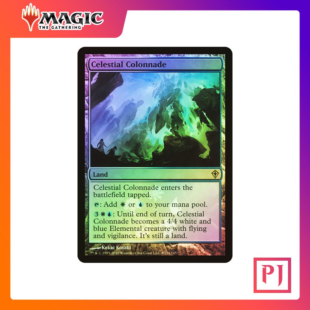 [MTG] Celestial Colonnade (Buy-a-Box) [WWK] [LAND] [RARE] [FOIL] [ENG] (การ์ดเมจิค / Magic the Gathering)