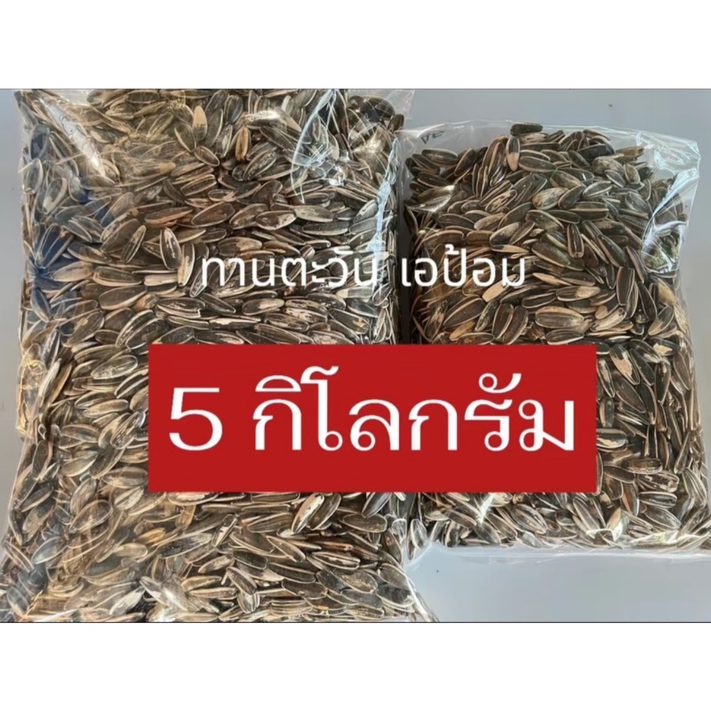 ทานตะวัน เอป้อม อาหารนกแก้ว และสัตว์ฟันแทะ (แบ่งขาย 5 KG.)