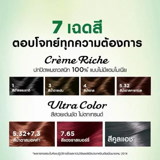การ์นิเย่ คัลเลอร์ แนทเชอรัลส์ | Garnier Color Naturals (สีผม,ย้อมผม,Garnier Hair Color) ซอง
