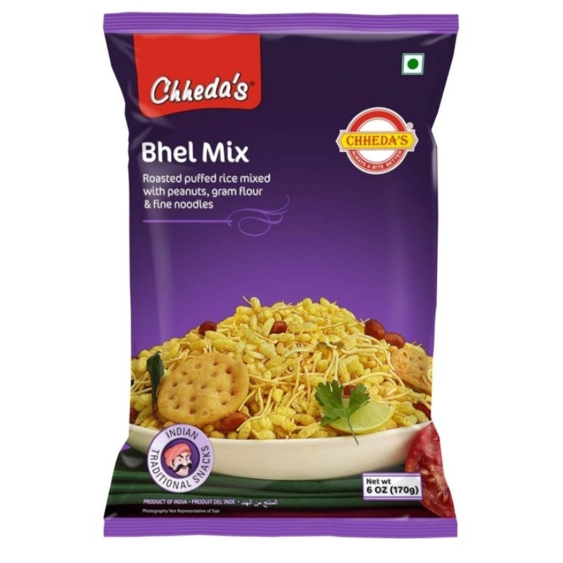 Chheda's Bhel mix 170g chips