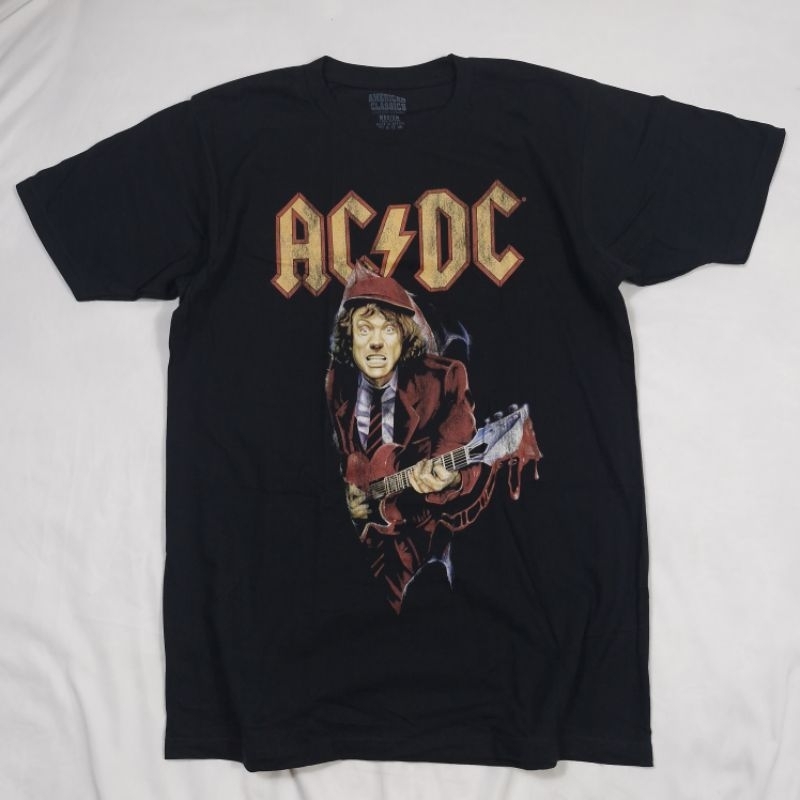 เสื้อวง ACDC เสื้อวงแท้ 100%มือ1รีโปรดักส์