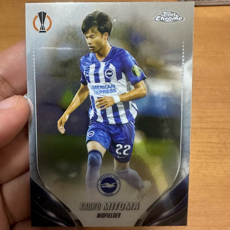 การ์ดสะสมฟุตบอลปีล่าสุด 2023-24 จากกล่อง Topps Chrome ชุด รวมทีม พรีเมียร์ลีก (Premier League) ลิขสิทธิ์แท้ ราคา ถูกที่สุด ดีลบีเคเค แกลเลอรีภาพที่ 9