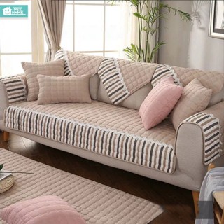ผ้าคลุมโซฟากันเปื้อน ผ้าคลุมเบาะโซฟากันลื่น ใช้ได้ทั่วไป ผ้า…