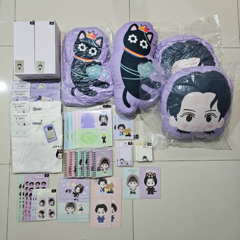 [พร้อมส่ง] Moshi Moshi x TEN & CANELE (ผ้าห่ม, ถุงหูรูด, ที่รองเม้าส์, โปสการ์ด, ที่ห้อยบัตร)