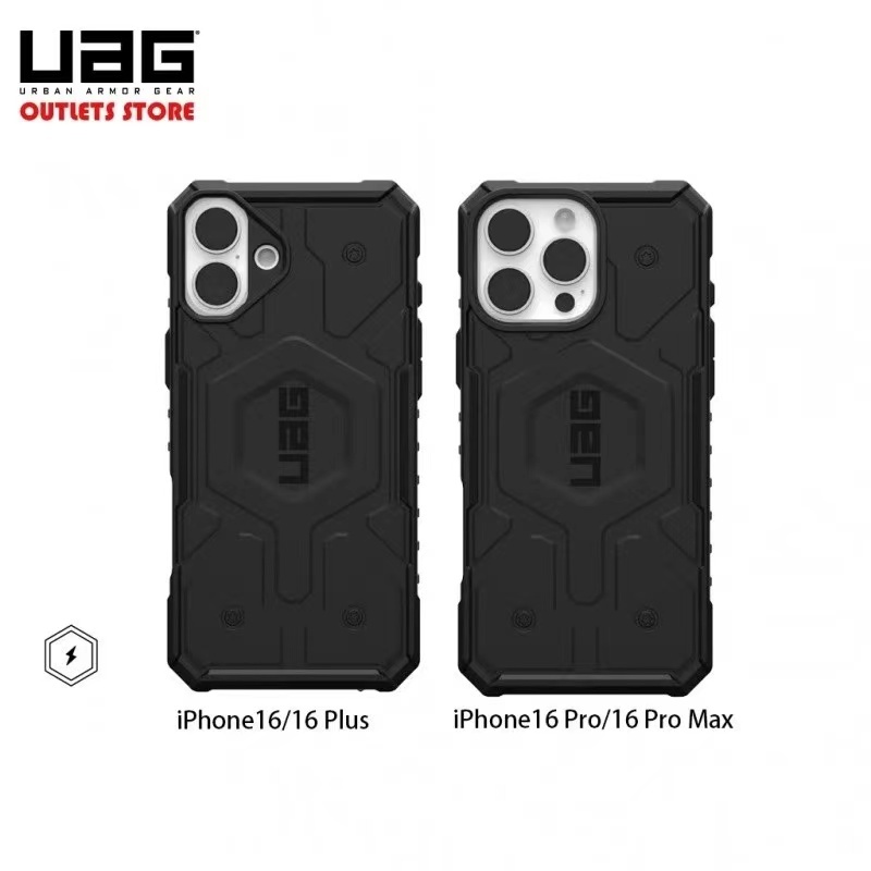 UAGเคสกันกระแทกมีแม่เหล็กในตัว สำหรับ iPhone16/iPhone 16 Plus/iPhone 16Pro/iPhone 16 Pro Maxตรงรุ่น