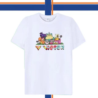 เสื้อแบด Pokemon x Victorเสื้อซ้อมรุ่นไหม่ล่าสุดผ้าดี หนานุ่มระบายอากาศดีแห้งไววิคเตอร์ โปรเกม่อนส่งจากไทยผ้าดีรับประกัน