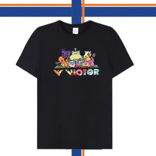 เสื้อแบด Pokemon x Victorเสื้อซ้อมรุ่นไหม่ล่าสุดผ้าดี หนานุ่มระบายอากาศดีแห้งไววิคเตอร์ โปรเกม่อนส่งจากไทยผ้าดีรับประกัน