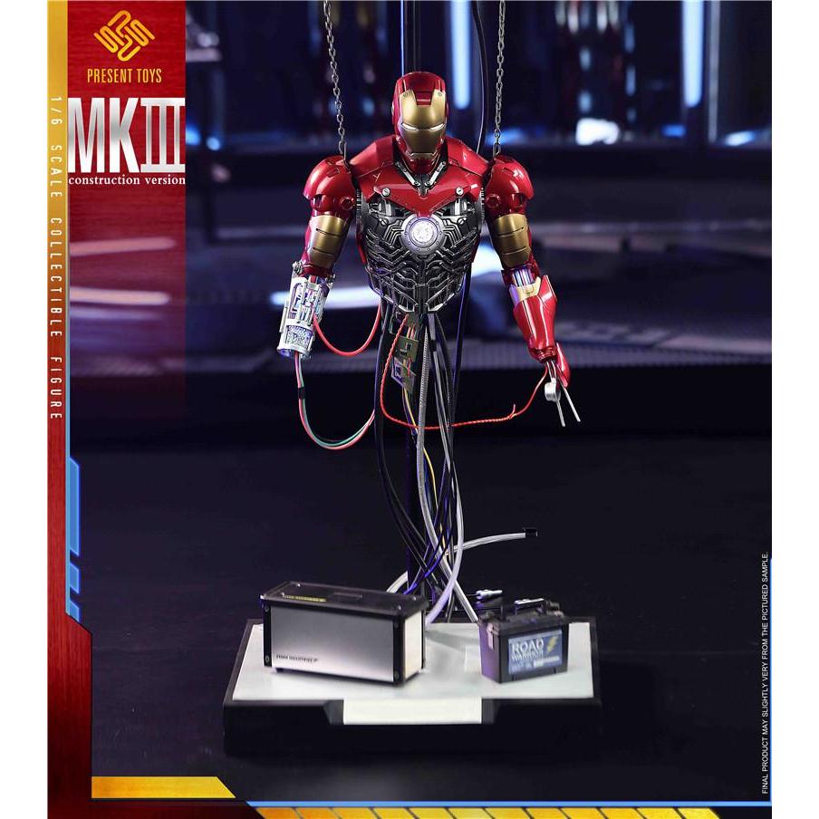Present Toys Iron Man Mark 3 1/6 Scale Collectible