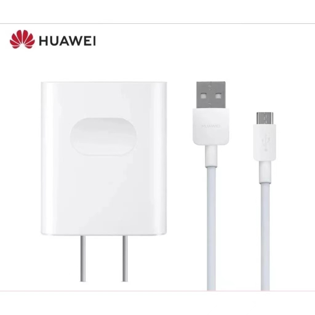 ชุดชาร์จ huawei + หัวชาร์จเร็ว แท้ สายmicro  หัวชาร์จoriginal 5v/2a 15w