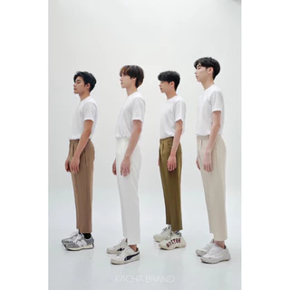 กางเกงสแล็คขาเต่อ สไตล์เกาหลี รวมทุกสี KACHA BRAND