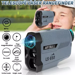กล้องวัดระยะกอล์ฟ Golf 3 เลนส์ รุ่นใหม่ ARTBULL LS-650 ( 650เมตรGolf )Laser Rangefinder 3 Lens LS 650 กันน้ำระดับ IP