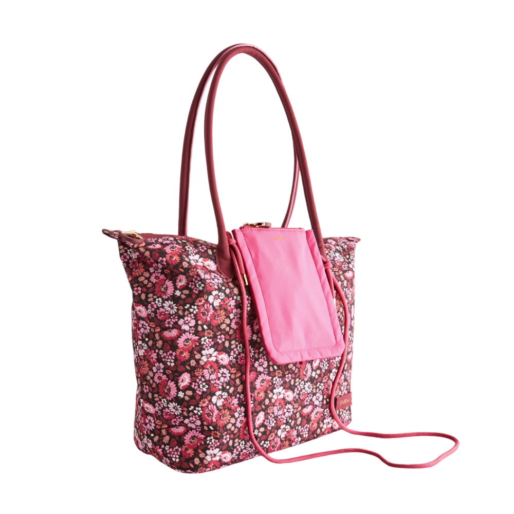 Cath Kidston Medium Tote Archive Ditsy Berry Red