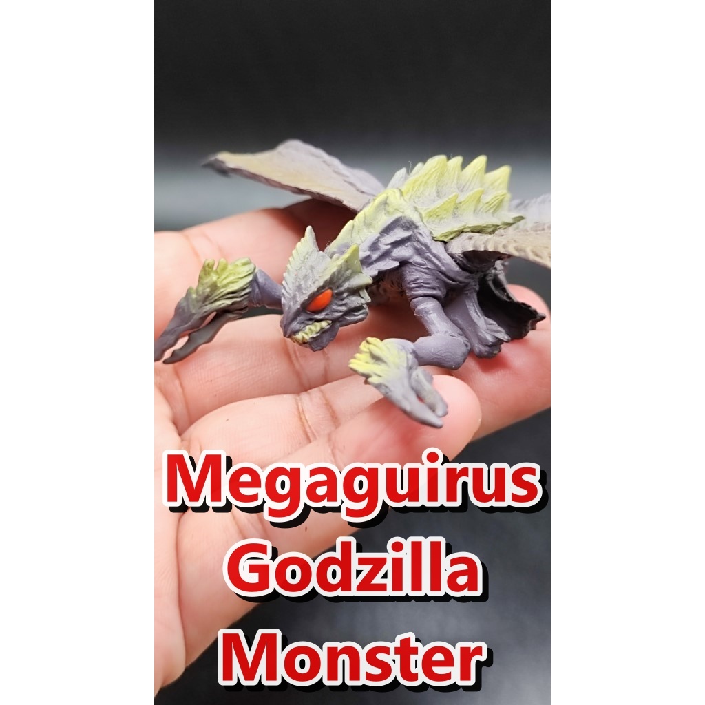 เมก้ากีรัส  Megaguirus   สัตว์ประหลาด Godzilla  ตัวหายาก  4" Godzilla VS Megaguirus Figure Gashapon 