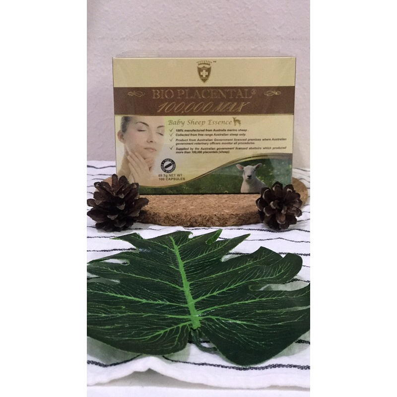 Wealthy health รกแกะ 100000 MAX เข้มข้นที่สุดในท้องตลาด เป็น Bio รกแกะออสเตรเลีย 100เม็ด