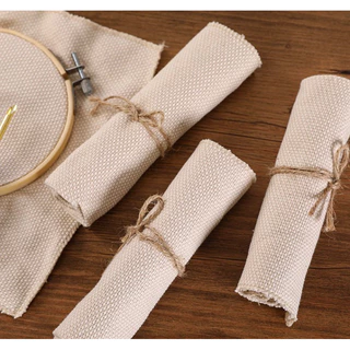 🧸ผ้าMonk สำหรับทำงานพั้นซ์ Punch Needle ผ้าปัก ผ้าMonks ใช้กับปากกาเข็ม punch needle set🧵🪡