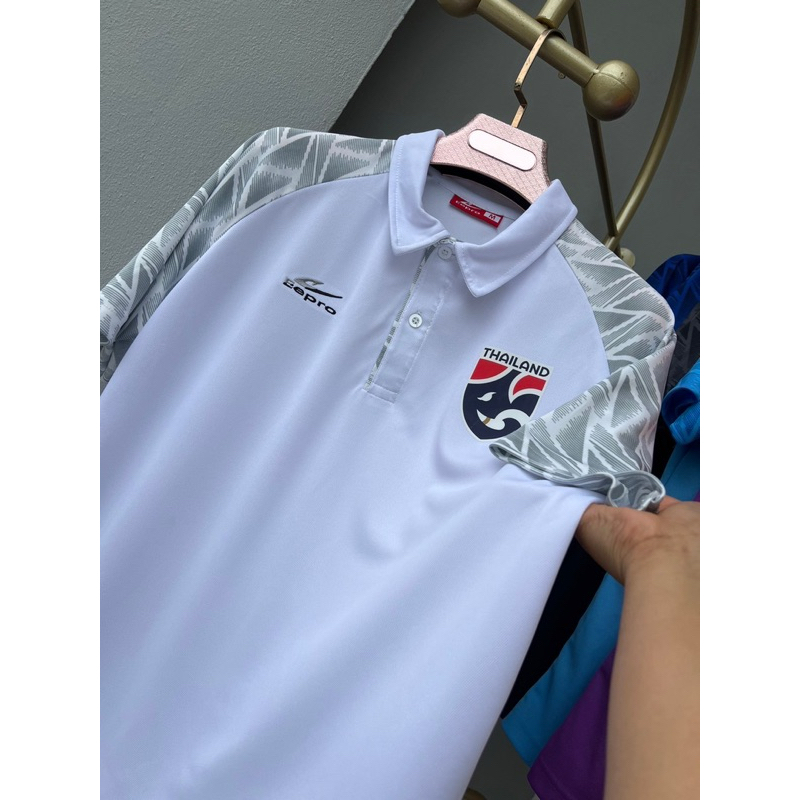 เสื้อโปโล Eeproรุ่น1328 เพิ่มเฟกโลโก้ใหม่สี