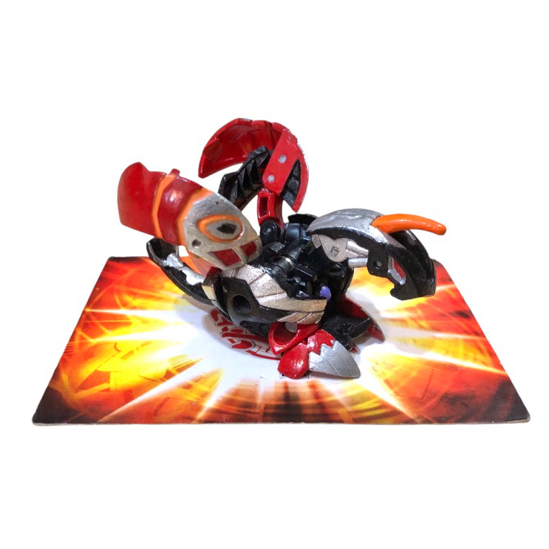 Bakugan Glittered Pyrus Helios MK2 ( Custom Painted ) #บาคุกัน