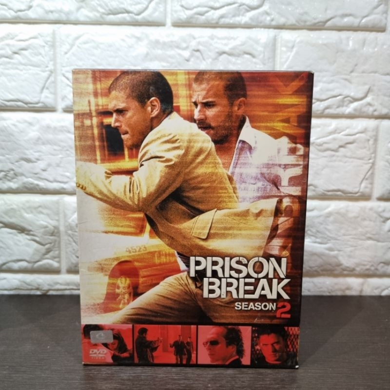 DVD : prison break Season 2 ( มือสอง )  แผ่นแท้