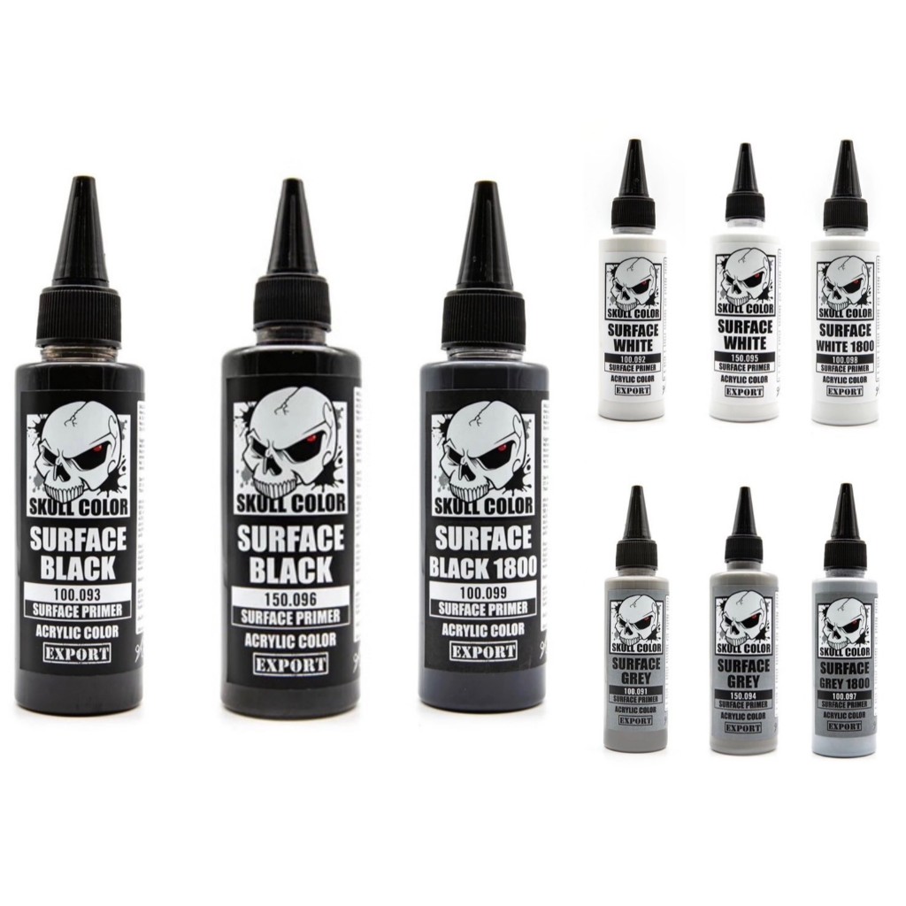 สีงานพ่นแอร์บรัช Skull Color - Surface Primer ( กลุ่มสีรองพื้น )