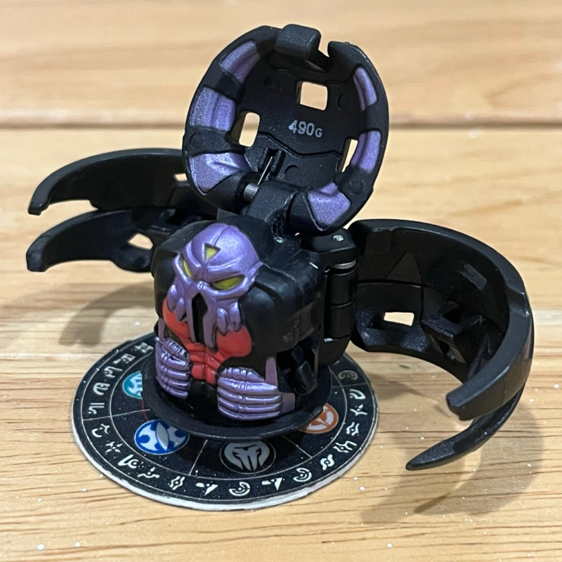 Bakugan B2 Black Darkus Reaper rare บาคุกันลูซิเฟอร์ ธาตุมืด ขนาด B2