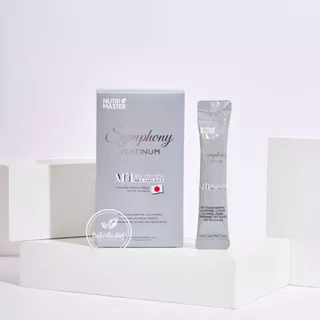Nutrimaster Symphony Platinum แพ็ค 4 กล่อง กล่องละ 10 ซอง ด้วยคอลลาเจนไดเปปไทด์จากปลาทะเล 10,000 มล.คอลลาเจนเพื่อผิวขาว