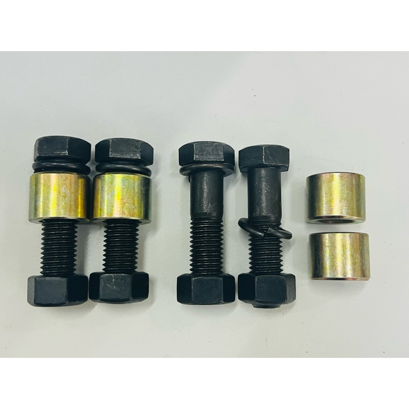 น๊อต 6หุล ยาว 3นิ้ว ใบมีดตัดหญ้ารถไถ น๊อตใบมีด บูชตัดหญ้า บูท กดเลือกแบบ - รูปที่ 2