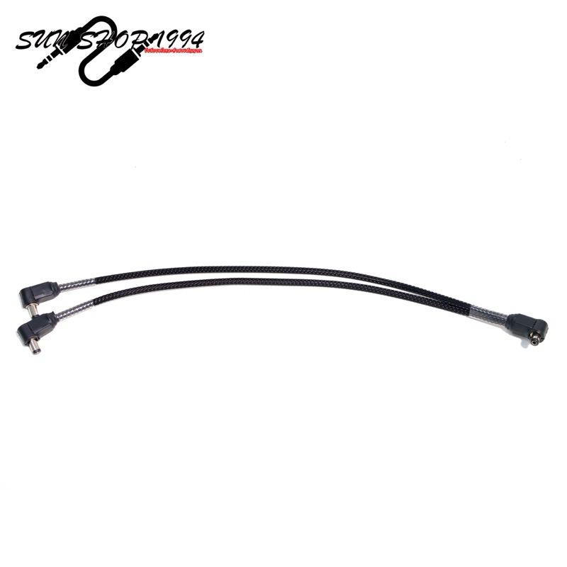 สาย Y DC power Suppy 2.1 to 2.1  ( เข้า 1 ออก 2 ) 35 cm.