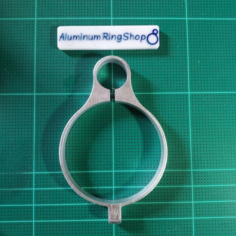 แหวน  อลูมิเนียม สำหรับ งานช่าง งาน DIY  ขนาด  size 19-7.7-61 มิลลิเมตร แบบที่ 1  สั่งตัดได้ค่ะ ตามรูป - รูปที่ 3