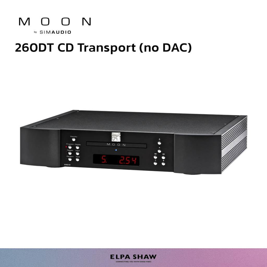 Moon by Simaudio 260DT CD Transport (no DAC) เครื่อง CD Transport รุ่น 260DT (รับประกันสินค้า 10 ปี)