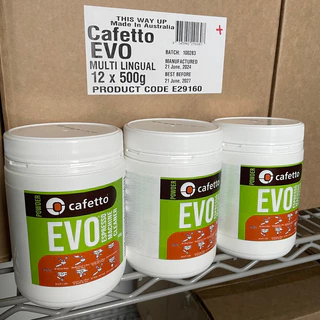 CAFETTO EVO Espresso Machine Cleaner(500g) คาเฟตโต้ อีโว - ผงล้างหัวเครื่องชงกาแฟ
