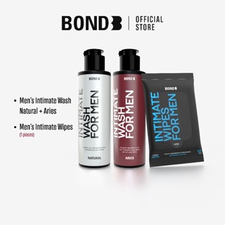 Bond Men's Intimate Wash Aries 130 ml. (สูตรอุ่น) + Natural …