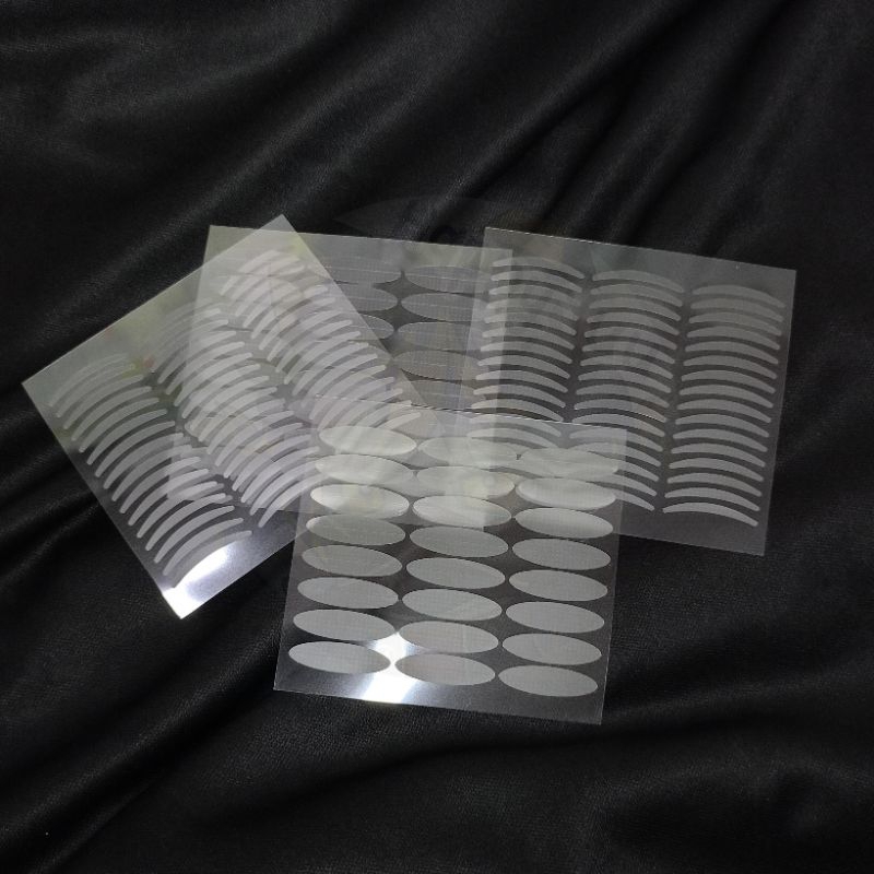 ((พร้อมส่ง)) สติกเกอร์ติดตาสองชั้น 24คู่/แผ่น
