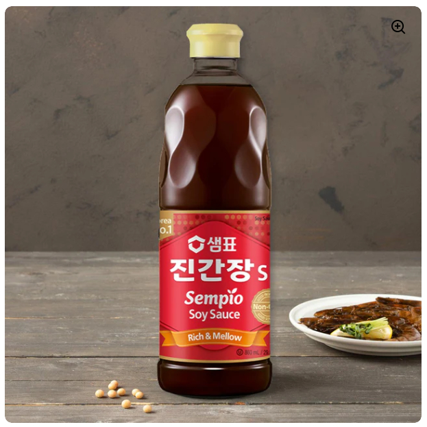 Sempio SOYSAUCE JIN S 860ML จินเอส ซอสถั่วเหลืองเกาหลี 진간장 - รูปที่ 5