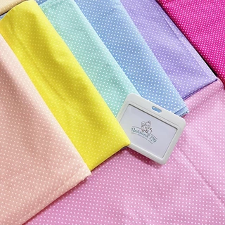 ผ้า cotton 45" ลายจุดไข่ปลา