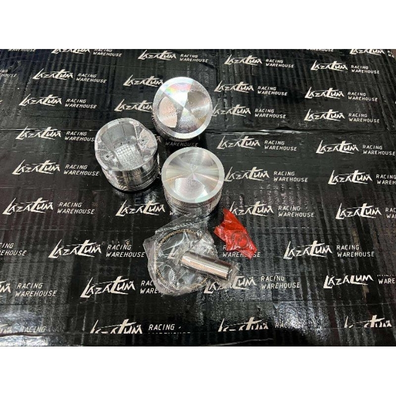 ลูกสูบแต่งหัวนูนขนาด53,ถึง66 สลัก13มิล ทรงฟอส ปาดหลบ 2 วาวตรง ใส่w110i,mio, sonic ได้เลย อะไหล่มอเตอ