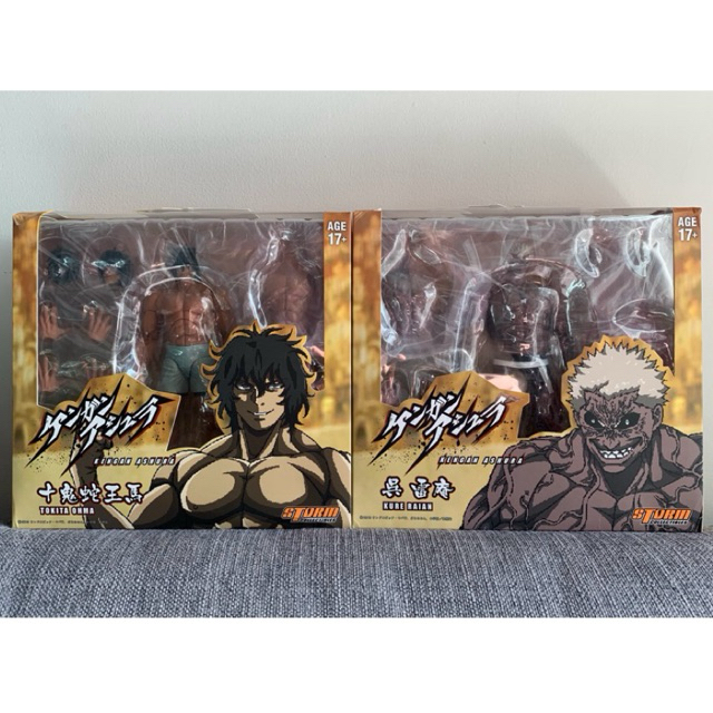 Strom Collectibles Kengan Ashura Kure Raian/Tokita Ohma ของแท้