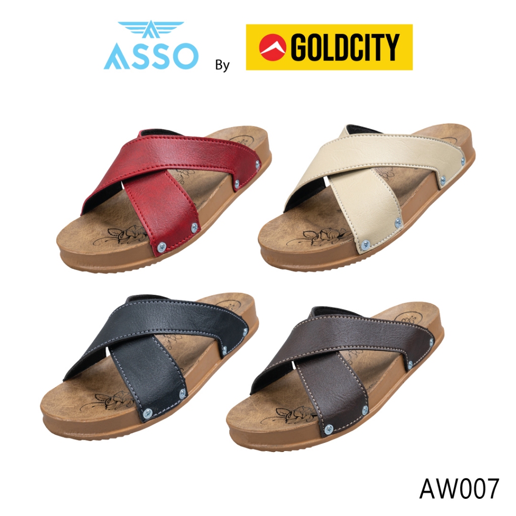 GOLDCITY รองเท้าแตะ เหมาะสำหรับผู้หญิง รุ่น AW007 (36-40)