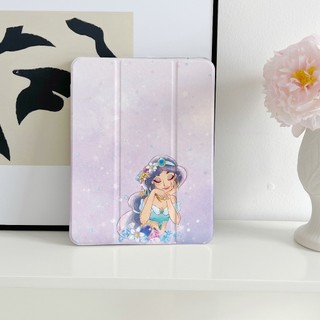 💥พร้อมส่ง💥เคส iPad gen12 gen11 Air6 pro11 2024ที่ใส่ปากกา เจ้าหญิงจัสมิน เคสไอแพด Air7 11 Air8 MINI7