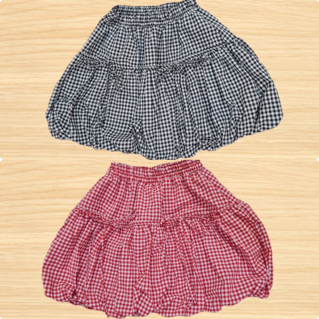 NT841 กางเกงกระโปรงบอลลูน สาวอวบ