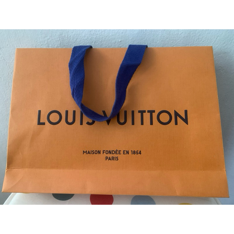 ถุง LOUIS VUITTON หูหิ้วสีน้ำเงิน