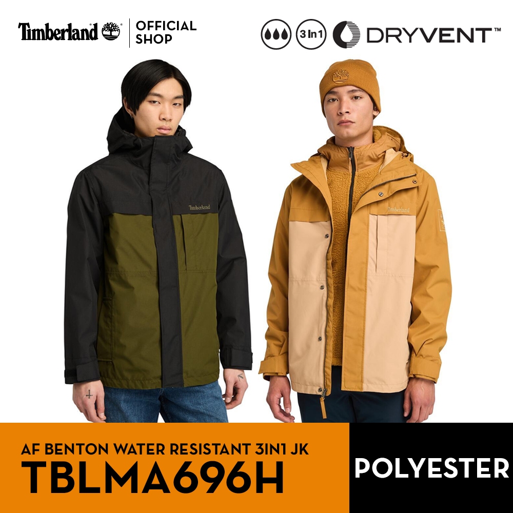Timberland Men's AF BENTON WATER RESISTANT 3IN1 JACKET แจ็คเก็ต (TBLMA696H)