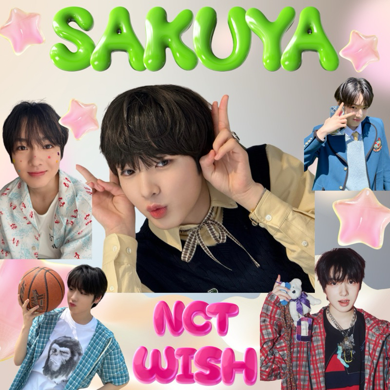รวมการ์ด ซาคุยะ (Sakuya NCT wish) กดใช้ส่วนลดในไลฟ์ได้